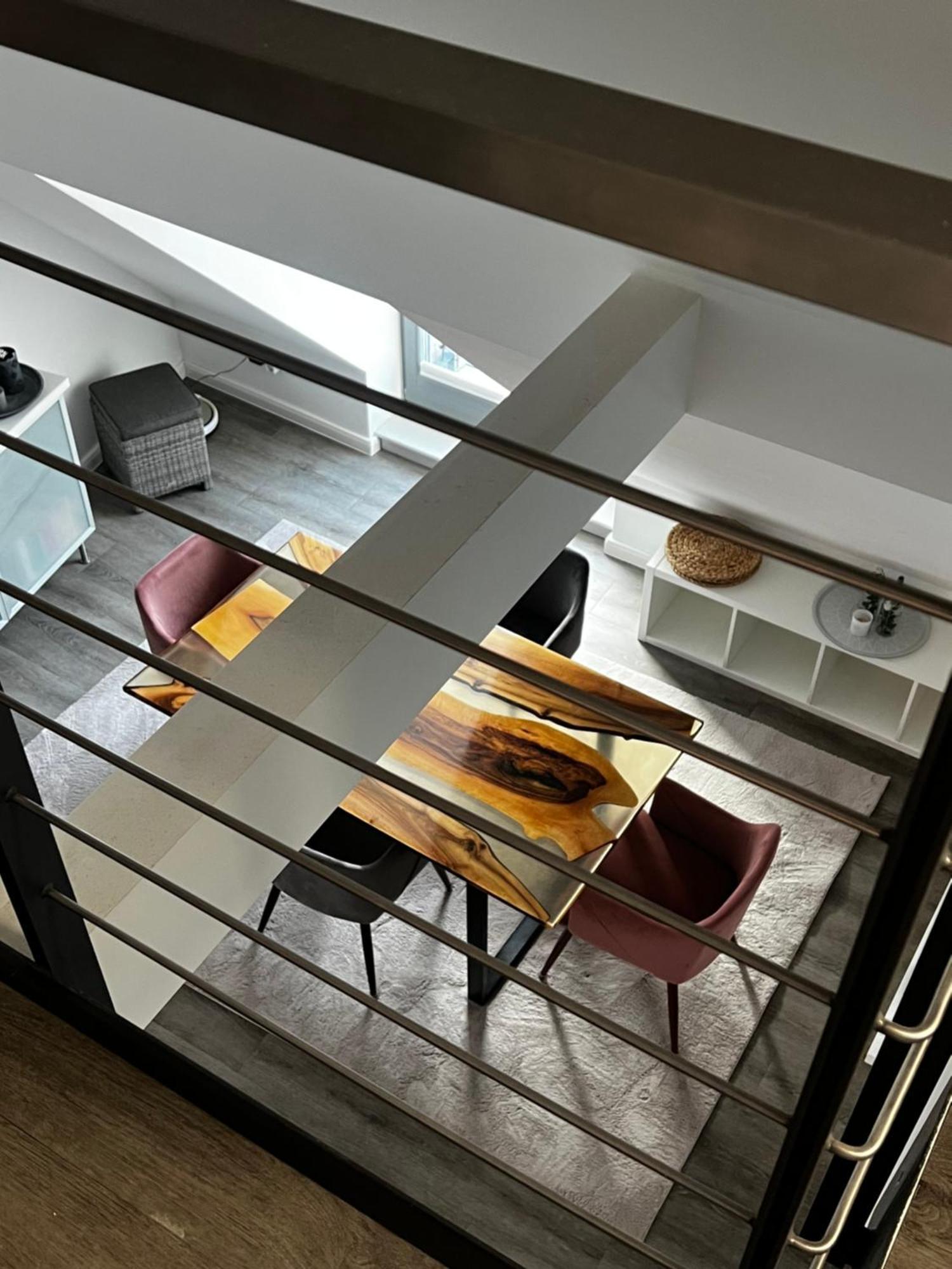 Moderne Galeriewohnung Mit Balkon Und Stellplatz Am Wenigemarkt Erfurt Exterior foto